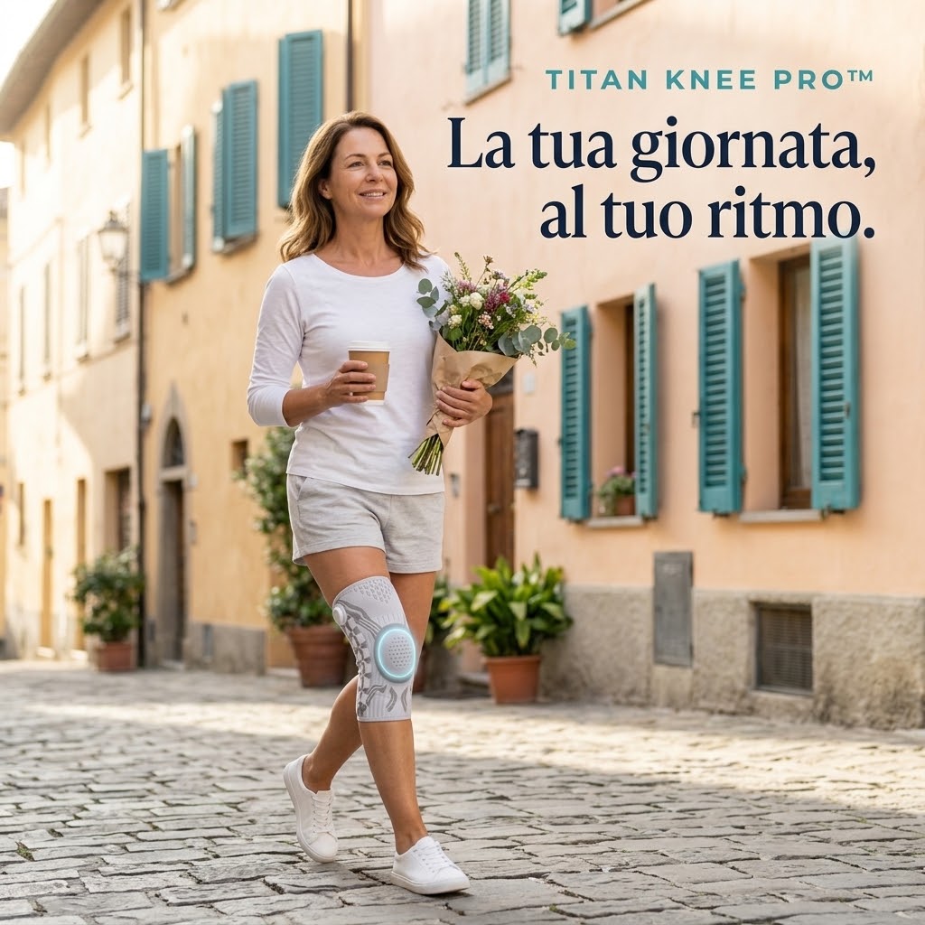 Persona in movimento con Titan Knee Pro™