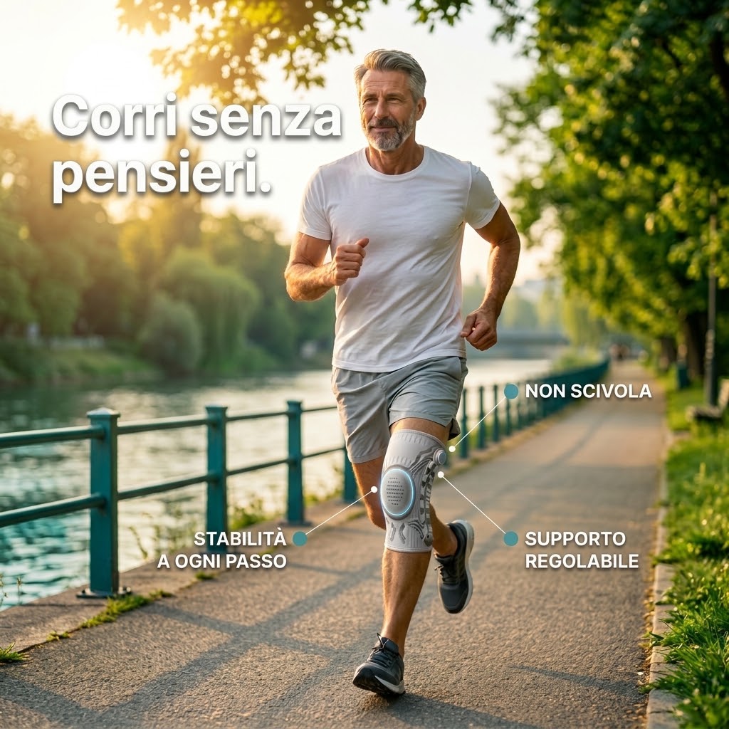 Ginocchio sostenuto da Titan Knee Pro™